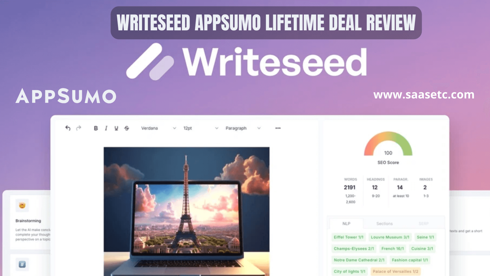 Writeseed AppSumo Lifetime Deal Review